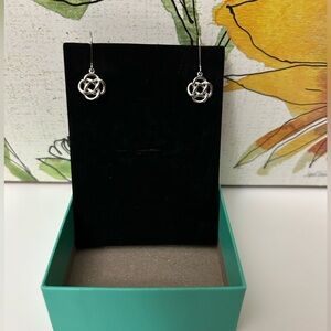 Sterling Silver Celtic Dangle Earrings